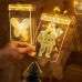 LED Christmas Greeting Card Transparent Acrylic Card Customized